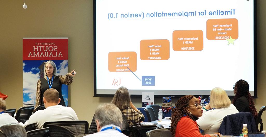 USA Hosts Alabama Numeracy Act Workshop